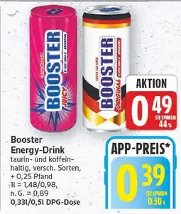 E-Center Booster energy-drink Angebot