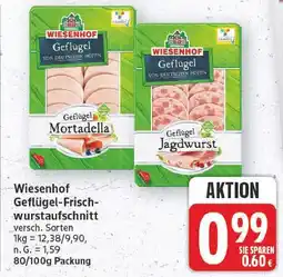 E-Center Wiesenhof geflügel-frischwurstaufschnitt Angebot
