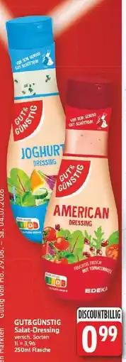 E-Center Gut&günstig joghurt dressing Angebot