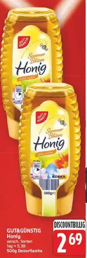 E-Center Gut&günstig honig Angebot