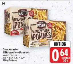 E-Center Snackmaster mikrowellen-pommes Angebot