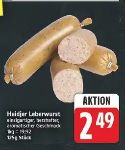 E-Center Heidjer leberwurst Angebot