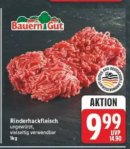 E-Center Bauerngut rinderhackfleisch Angebot