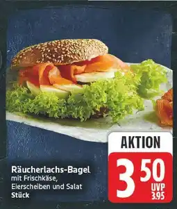 E-Center Räucherlachs-bagel Angebot