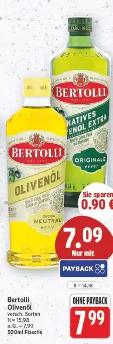 E-Center Bertolli olivenöl Angebot