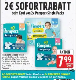 E-Center Pampers baby-dry Angebot