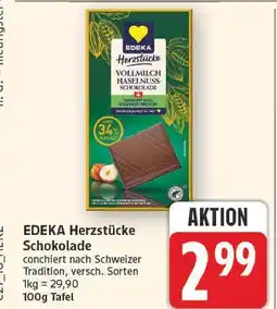 E-Center Edeka herzstücke schokolade Angebot