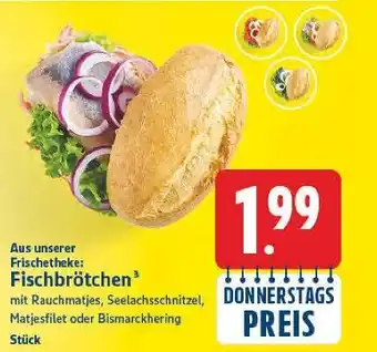 E-Center Fischbrötchen Angebot