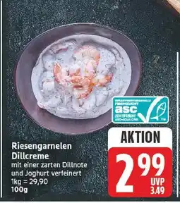 E-Center Riesengarnelen dillcreme Angebot