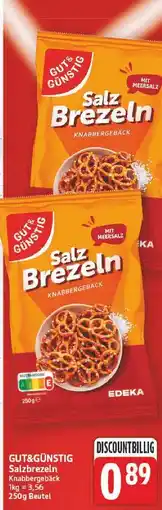 E-Center Gut&günstig salzbrezeln Angebot