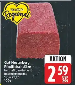 E-Center Gut hesterberg rindfleischsülze Angebot