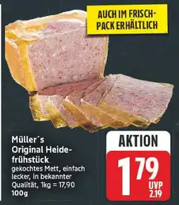 E-Center Müller’s original heidefrühstück Angebot