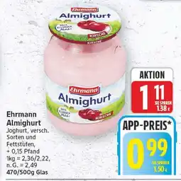 E-Center Ehrmann almighurt Angebot
