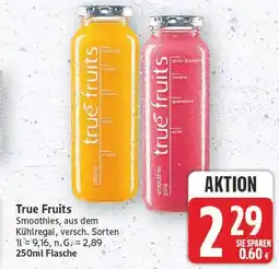 E-Center True fruits smoothies Angebot
