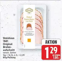 E-Center Steinhaus 1841 original bratenaufschnitt Angebot