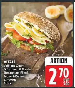 E-Center Vitali vollkorn-quark-brötchen Angebot