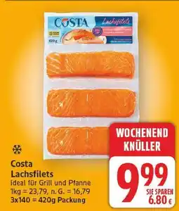 E-Center Costa lachsfilets Angebot