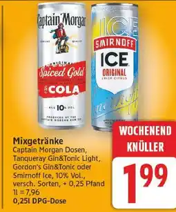 E-Center Captain morgan mixgetränke Angebot