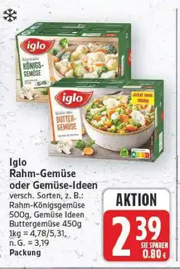 E-Center Iglo rahm-gemüse Angebot