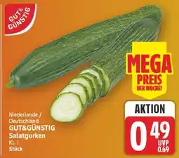 E-Center Gut&günstig salatgurken Angebot