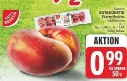 E-Center Gut&günstig plattpfirsiche Angebot