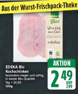 E-Center Edeka bio kochschinken Angebot