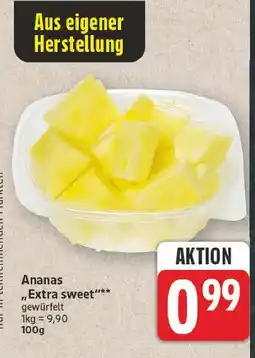 E-Center Ananas Angebot