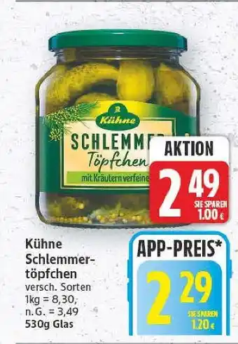 E-Center Kühne schlemmer-töpfchen Angebot