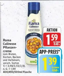 E-Center Rama culinesse pflanzencreme Angebot