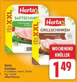 E-Center Herta schinken Angebot