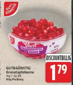 E-Center Gut&günstig granatapfelkerne Angebot