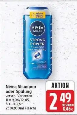 E-Center Nivea shampoo Angebot