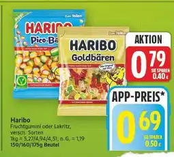 E-Center Haribo fruchtgummi Angebot