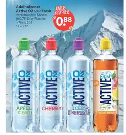 V Markt Adelholzener active o2 oder fresh Angebot