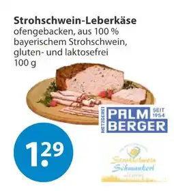 V Markt Palm berger strohschwein-leberkäse Angebot