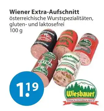 V Markt Wiesbauer wiener extra-aufschnitt Angebot