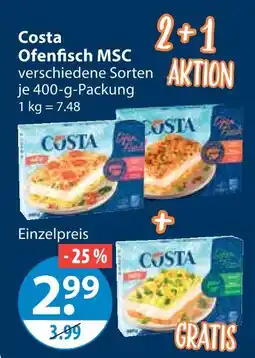 V Markt Costa ofenfisch msc Angebot