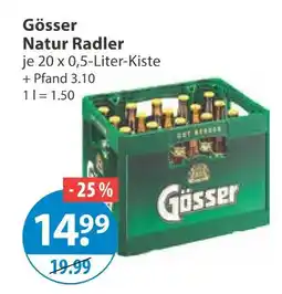 V Markt Gösser natur radler Angebot