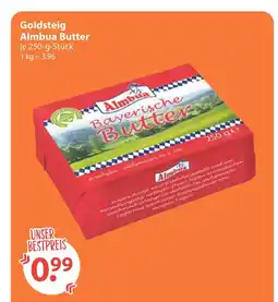 V Markt Goldsteig almbua butter Angebot