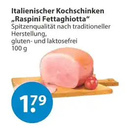 V Markt Italienischer kochschinken „raspini fettghiotta“ Angebot