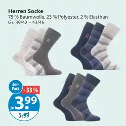 V Markt Herren socke Angebot