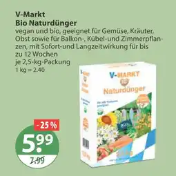 V Markt V-markt bio naturdünger Angebot