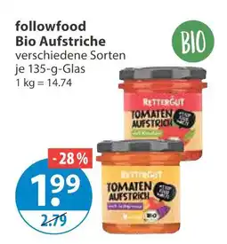 V Markt Followfood bio aufstriche Angebot