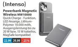 V Markt Intenso powerbank magnetic wireless mw10000 Angebot