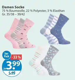 V Markt Damen socke Angebot