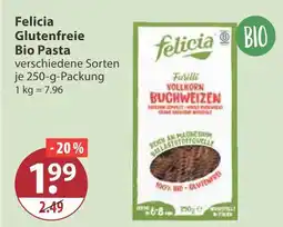 V Markt Felicia glutenfreie bio pasta Angebot