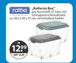 V Markt Rotho rollersix box Angebot