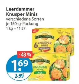 V Markt Leerdammer knusper minis Angebot