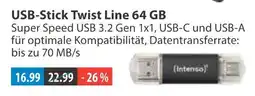 V Markt Intenso usb-stick twist line Angebot