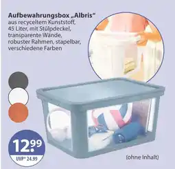 V Markt Rotho aufbewahrungsbox „albris“ Angebot